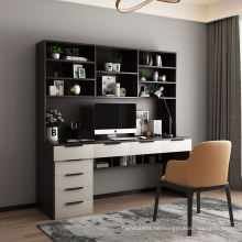 Nordic Desk Bookshelf Kombination Home Desktop Computer Desk